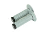 Renthal Soft/Firm MX Dual Compound Grips Tapered 1/2 Waffle - Gray/Black