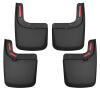Husky Liners 17 Ford F-250 Super Duty / F-350 Super Duty Front and Rear Mud Guards (w/ Flares) Black