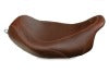 Mustang 08-21 Harley Electra Glide Std,Rd Glide,Rd King,Str Glide Tripper Solo Seat - Brown
