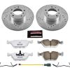 Power Stop 87-89 BMW 735i Front Z26 Street Warrior Brake Kit