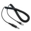 Rugged Radios Firetruck Intercom Headset Coil Cord for Firecom Style Jacks 5 Foot