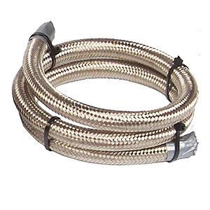 Aeromotive SS Braided Fuel Hose - AN-06 x 4ft