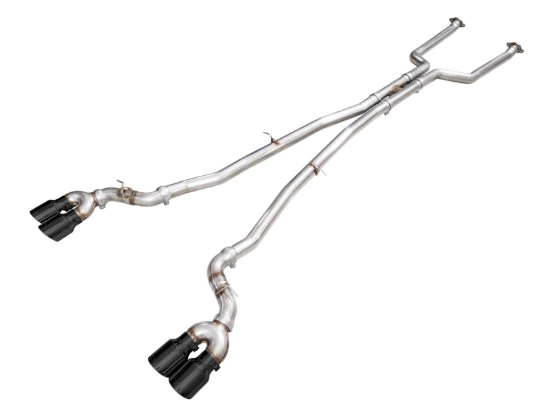 AWE Tuning BMW G90/G99 M5 Track Edition Cat-Back Exhaust - Diamond Black Tips