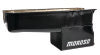 Moroso Pre-80 Chevrolet Small Block (w/Driver Side Dipstick) Wet Sump 7qt 9.5in Steel Oil Pan - Blk