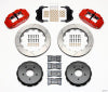 Wilwood Narrow Superlite 6R Front Hat Kit 13.06in Red 2004-2006 Pontiac GTO