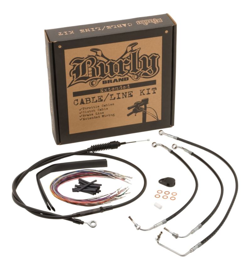 Burly Brand Black Control Kt 16in Gorilla / Louie Bar