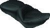 Mustang 04-21 Harley Sportster Wide Tripper Solo Seat - Black