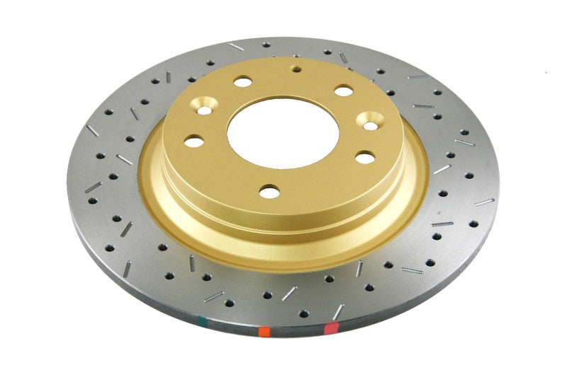 DBA 06-15 Ford Fusion Rear 4000 Series Drilled & Slotted Rotors
