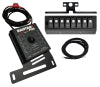 sPOD 07-08 Jeep Wrangler JK BantamX w/Green LED Switch Panel