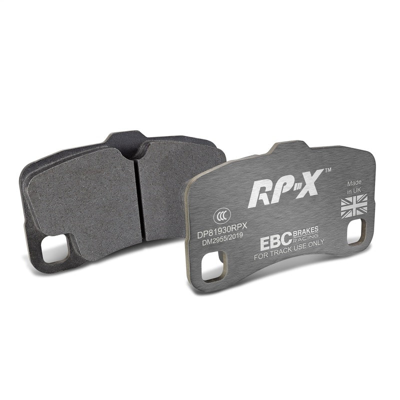 EBC Racing 09-12 Porsche 911 (997) Carrera 2 3.6L (Cast Iron Rotor Only) RP-X Rear Brake Pads