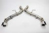 Mishimoto 2016+ Chevrolet Camaro SS Dual-Tip Race Axle-Back Exhaust w/ Polished Tips