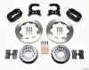Wilwood Forged Dynalite P/S Rear Kit 58-64 Olds/Pontiac Ends