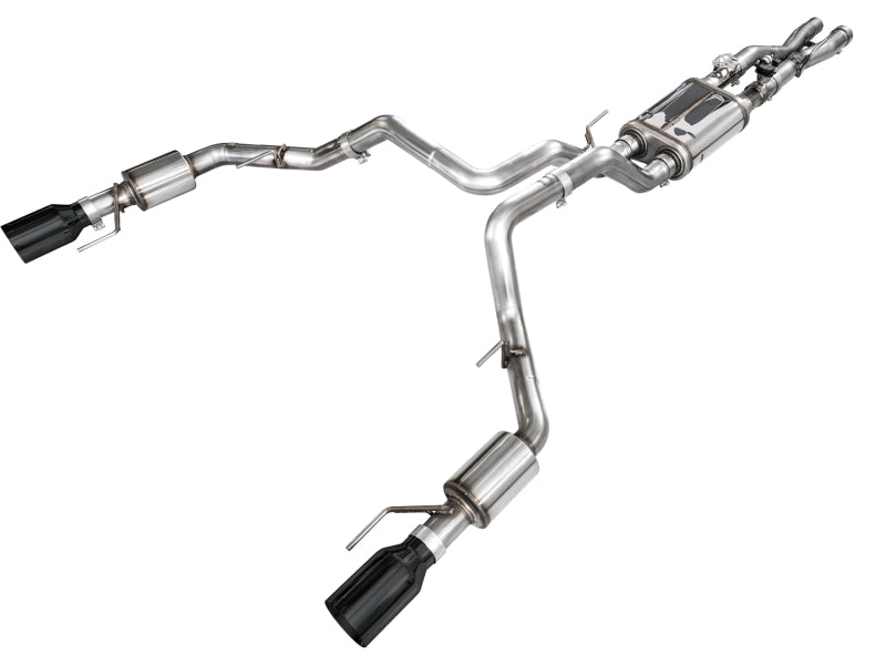 AWE Tuning Gen 3 Raptor R SwitchPath Exhaust - Diamond Black Tips