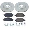 Power Stop 17-19 Honda Clarity Front Z17 Evolution Geomet Coated Brake Kit