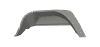 Road Armor 2020 Jeep Gladiator JT Stealth Rear Fender Liner Body Armor - Raw