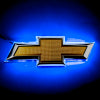 Oracle 14-15 Chevrolet Camaro Illuminated Bowtie - Blue