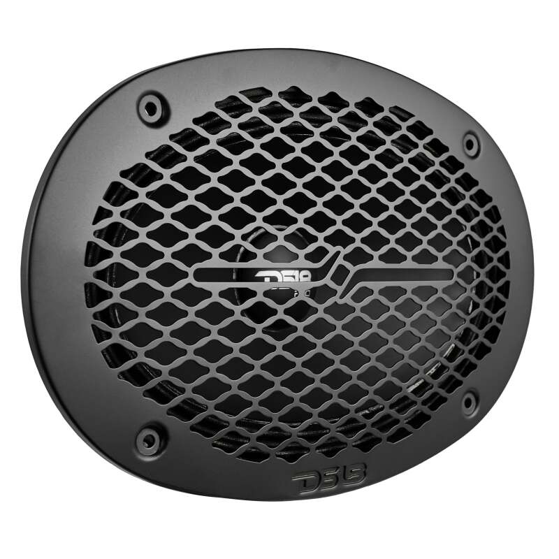 DS18 6x9in Speaker Grill Shallow- Black