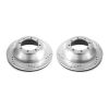 Power Stop 17-18 Ford E-450 Super Duty Rear Drilled & Slotted Rotor - Pair