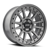 Mayhem 8305 Compass 17x9 / 5x127 BP/ -6mm Offset / 78.1mm Hub Matte Gunmetal w/Blk Bolt Wheel