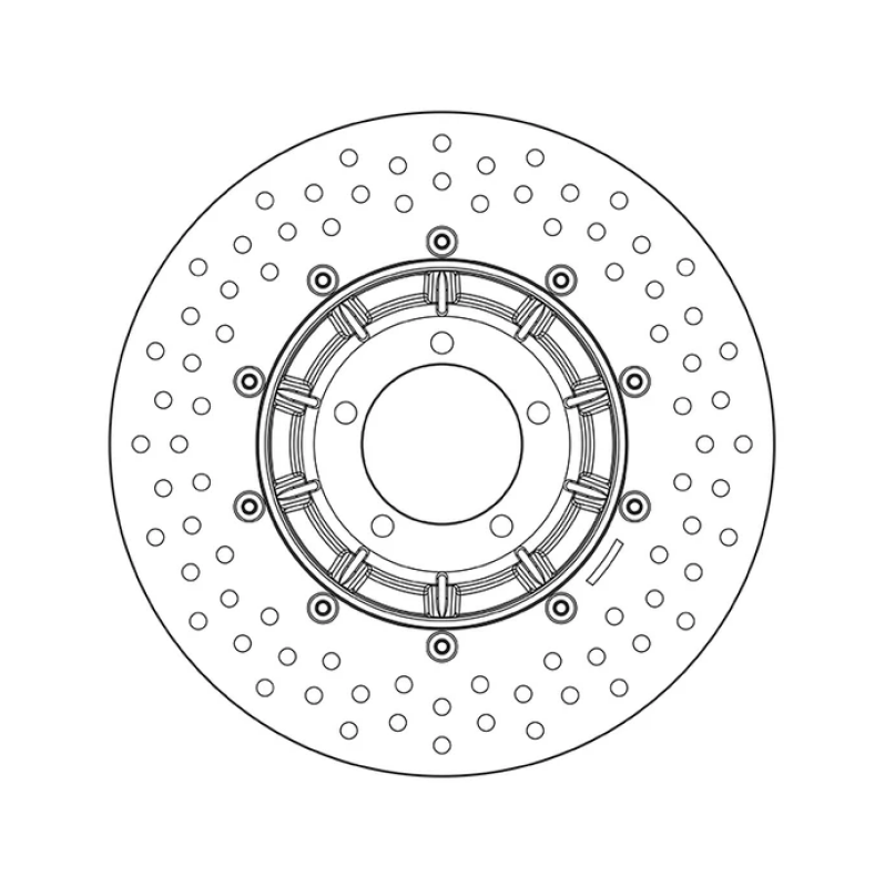 Brembo 78-86 BMW R45 450cc 260x5mm Brake Disc - Front Floating