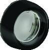 Kuryakyn Deep Dish Bezel For Bullet Turn Signals Smoke Lens Gloss Black