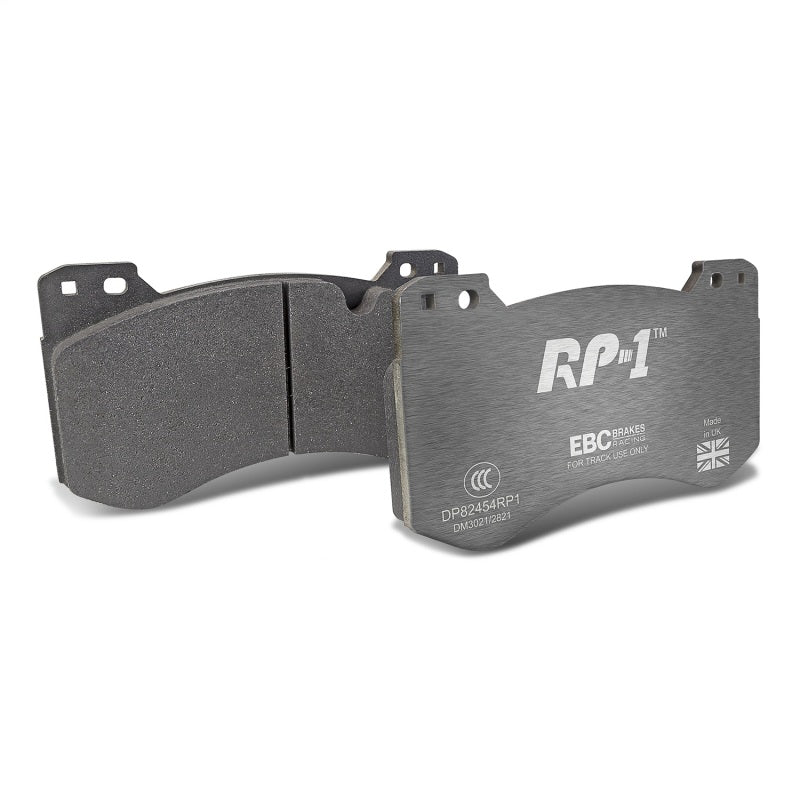 EBC Racing 2021+ BMW M3/M4 / 2023+ BMW M2 (G80/G82/G87) w/Cast Iron Rotor RP-1 Race Front Brake Pads