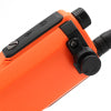 Rugged Radios GMRS Handheld Radio with NOAA Alerts - FM Radio - Safety Orange