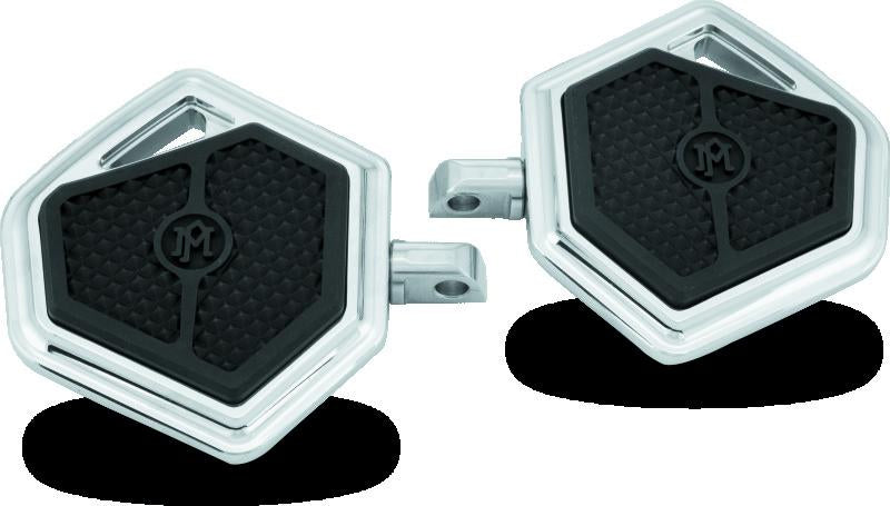 Performance Machine Mini Floorboards Passenger Superlight - Chrome