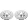 Power Stop 09-14 Mercedes-Benz CL550 Front Evolution Drilled & Slotted Rotors - Pair