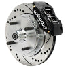 Wilwood 73-76 Porsche 914 Front Powerlite Brake Kit Drilled & Slotted - Black