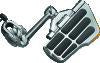 Kuryakyn Ergo II Cruise Boards With Long Arms & LED Lights Chrome