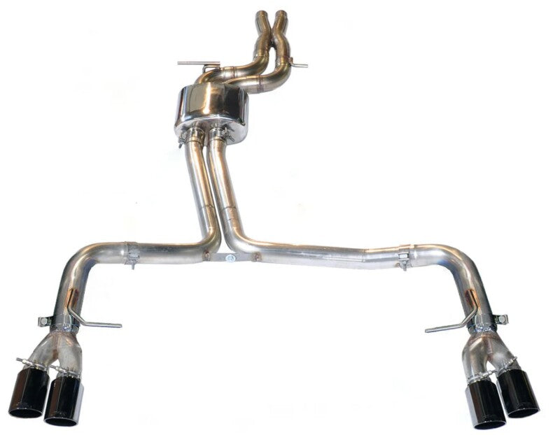 AWE Tuning Audi S5 3.0T Track Edition Exhaust - Chrome Silver Tips (90mm)