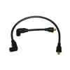 Moroso 65-78 Harley-Davidson FL/FX Suppression Core Wire Set - Black