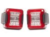 Raxiom 18-26 Jeep Wrangler JL LED Tail Lights- Clear Housing- Clear Lens