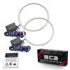 Oracle Jeep Wrangler TJ 97-06 LED Waterproof Halo Kit - ColorSHIFT w/ BC1 Controller