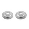 Power Stop 10-11 Honda Accord Crosstour Rear Evolution Drilled & Slotted Rotors - Pair