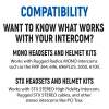 Rugged Radios Rear Seat Expansion Kit with Helmet Kits or Headsets STX Stereo / Helmet Kit
