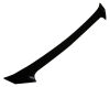 Husky Liners 08-12 Buick Enclave Aeroskin Hood Protector - Smoke