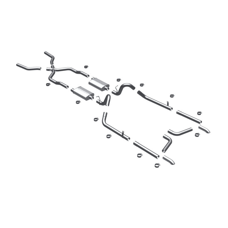 MagnaFlow Sys Cat-Back 55-57 Chevy Bel-Air