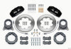 Wilwood Dynapro 6 Front Hat Kit 11.75in Rotor 66-75 Ford Bronco Dana 30/44 w/Lines