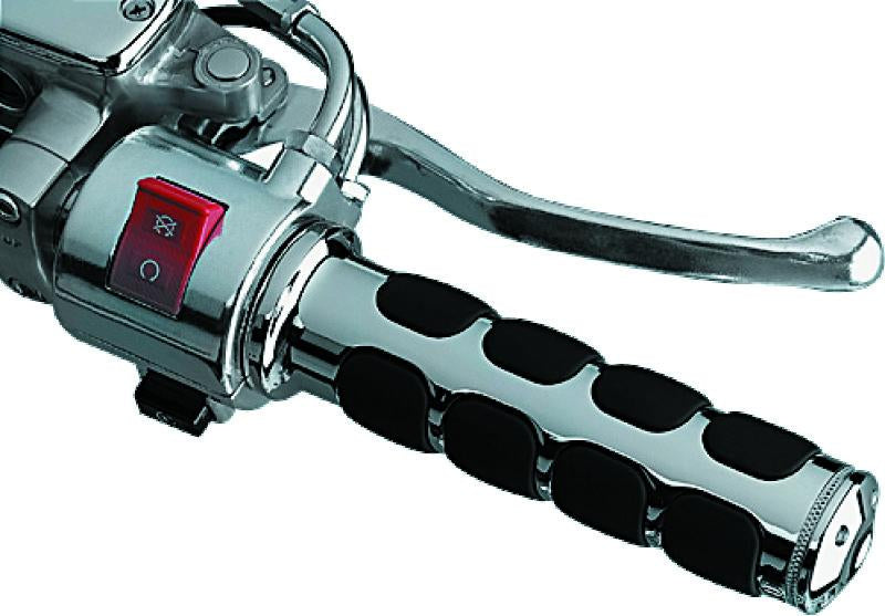 Kuryakyn Honda Valkyrie ISO Grips (All Models) - Chrome