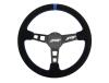 PRP Deep Dish Suede Steering Wheel - Blue
