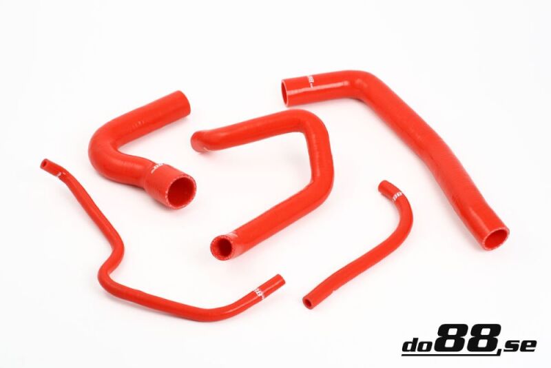 do88 SAAB 9000 Turbo 86-90 Coolant Hoses Red
