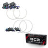 Oracle Chevrolet Trail Blazer 02-09 Halo Kit - ColorSHIFT w/ BC1 Controller