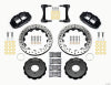 Wilwood Narrow Superlite 4R Front Hat Kit 12.88in Drill 2007-Up Jeep Wrangler