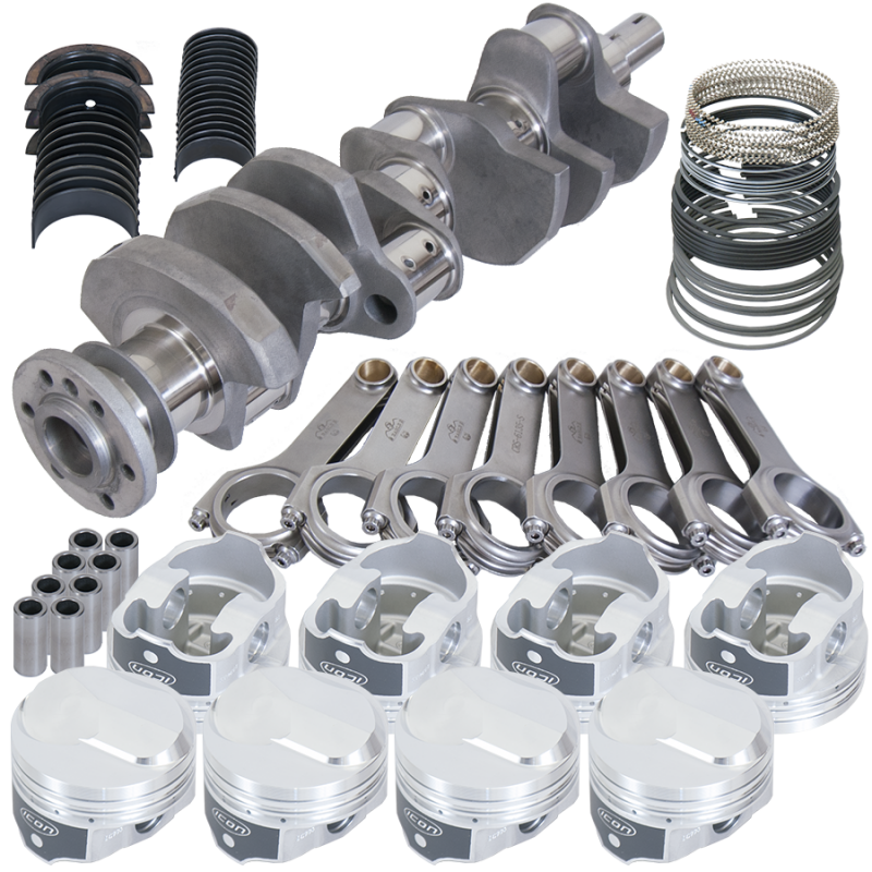 Eagle Chevy 454 4.000in Crank 6.135in H-Beam 38cc Dome 4.320in Pistons Rotating Assembly