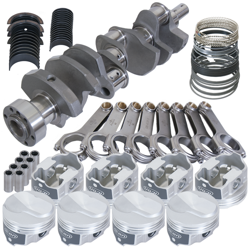 Eagle Chevy 454 4.000in Crank 6.135in H-Beam 18.3cc Dome 4.280in Pistons Rotating Assembly