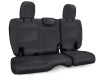 PRP 2018+ Jeep Wrangler JL/2 Door Rear Bench Cover - Black with Red Stitching