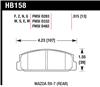 Hawk 2003-2005 Mazda 6 HPS 5.0 Rear Brake Pads