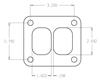 Cometic Turbo FLG T-Series Exhaust Inlet .010in Exhaust Gasket